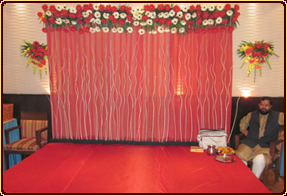 Hotel Empress Court Ring Ceremony Stage